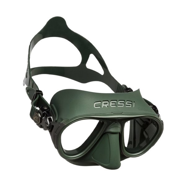 Cressi Calibro Silicone Mask Green/Frame Green – Μάσκα