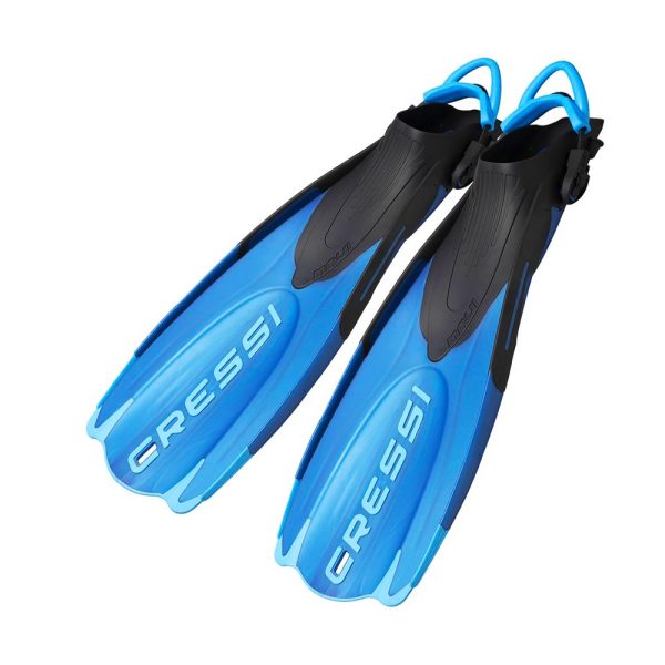 Cressi Maui Saf Black/Blue Fins – Πέδιλα – M/L