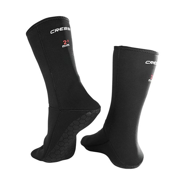 Cressi Orata Black Neopren Socks 2.5mm – Καλτσάκια – L