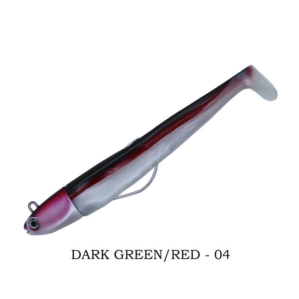 Soul Lures Ocean Ruler Combo 100gr – 04 Dark Green Red