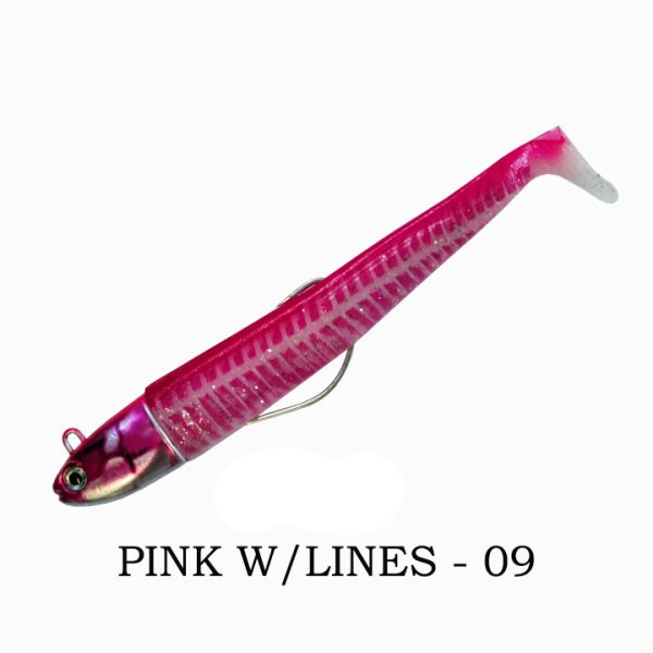 Soul Lures Ocean Ruler Combo 150gr – 09 Pink W Lines