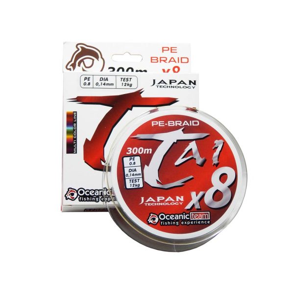 Oceanic Team Tai x8 120m Multicolor – 0-12mm